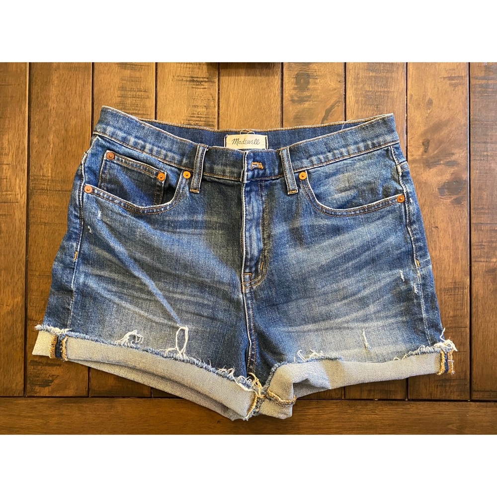 Madewell High-Rise Denim Shorts